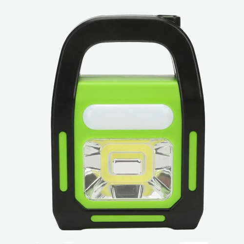 Usb Rechargeable Solar Powered Led Light With 3 Lighting Modes, Flashlight