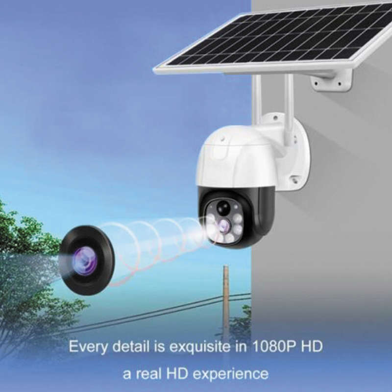 VRT-VC9-G IP66 Outdoor Water Proof Solar 4G Smart Surveillance Camera V380 Pro App