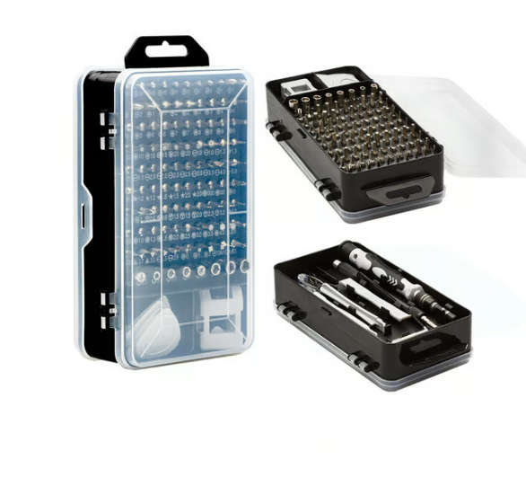 Precision Micro Screwdriver Set 115 Pieces Jewelers Watch Computer Glasses Repair Tools