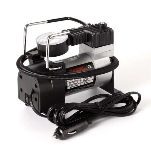 Auto Tools AC12V Portable Air Compressor Car Tire Emergency Air Pump