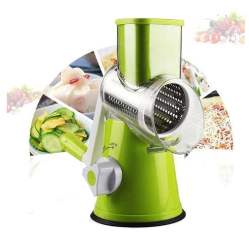 Vertical Hand-Cranked Rotary Grater Multifunctional Vegetable Cutter