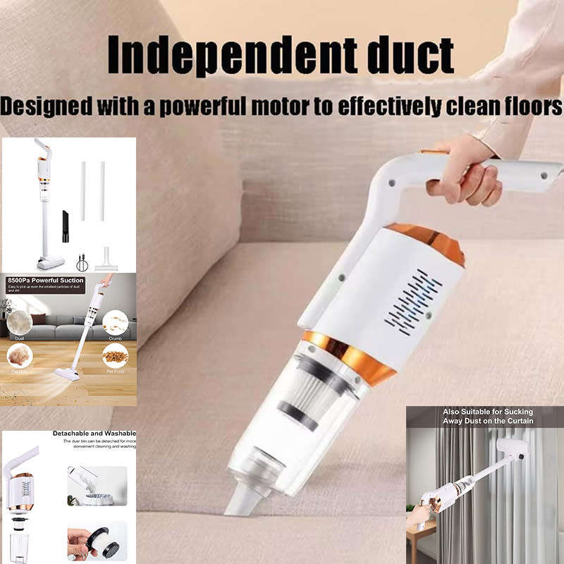 Multifunctional Portable Handheld Vacuum Cleaner USB Rechargeable Cordless Vacuum Cleaner