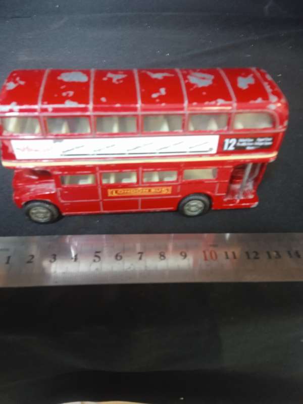London Bus diecast toy
