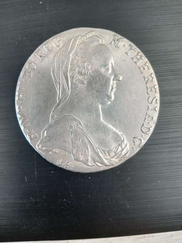 1780   Austrian Maria Theresa Thaler 8.33 silver coin 28 grams 3 coins available bid per coin