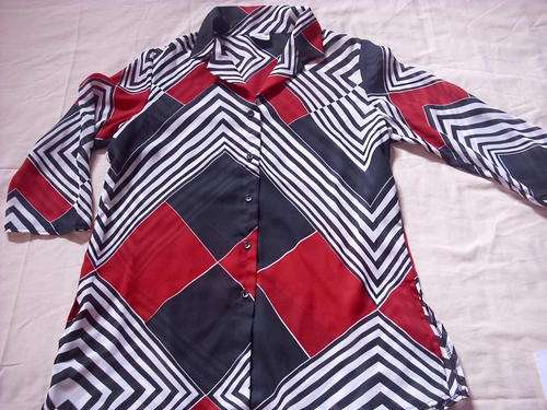 Patterned Button up shirt