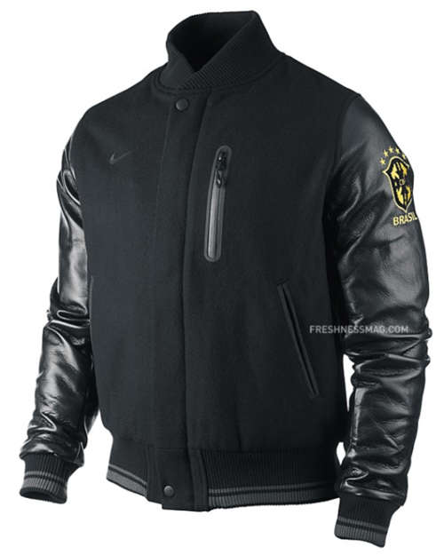 NIKE Brasil CBF Black Destroyer Jacket  Mens size "M"