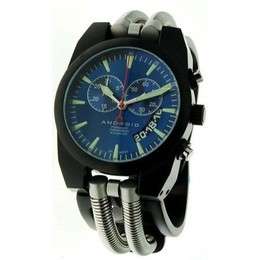 Android Men's AD430BKBU HYDRAUMATIC Chrono Blue Dial Watch