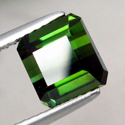 HPJ REFERENCE POINT: WORLD RARE 3.05 CT VVS EMERALD CUT GREEN CONGO TOURMALINE
