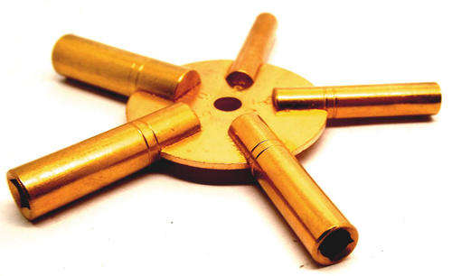 2 pcs UNIVERSAL CLOCK KEYS ALL SIZES INCLUDED - WALL / SHIP /GRANDFATHER CLOCKS