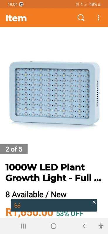 1000W LED PLANT GROW LIGHTS
