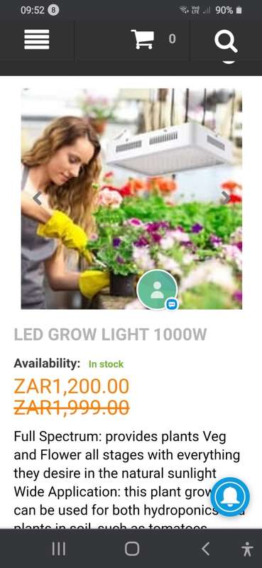 1000W LED PLANT GROW LIGHTS