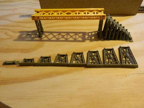 LIMA HO: 1x Strait Complete Bridge in a good condition. Not boxed