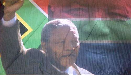 Nelson Mandela flag