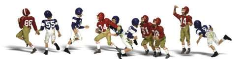 Woodland Scenics HO Youth Football Players