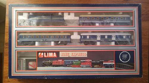 LIMA SAR Blue Express Train set (BOXED)