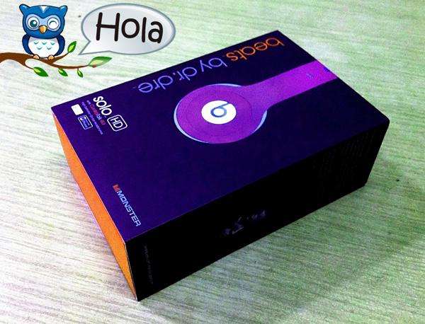 Monster Beats by dr. dre - Solo HD (Purple) - Replica