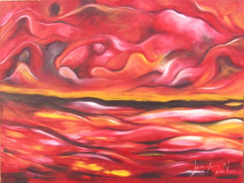 Glow - Oil Painting - Jennifer van Niekerk