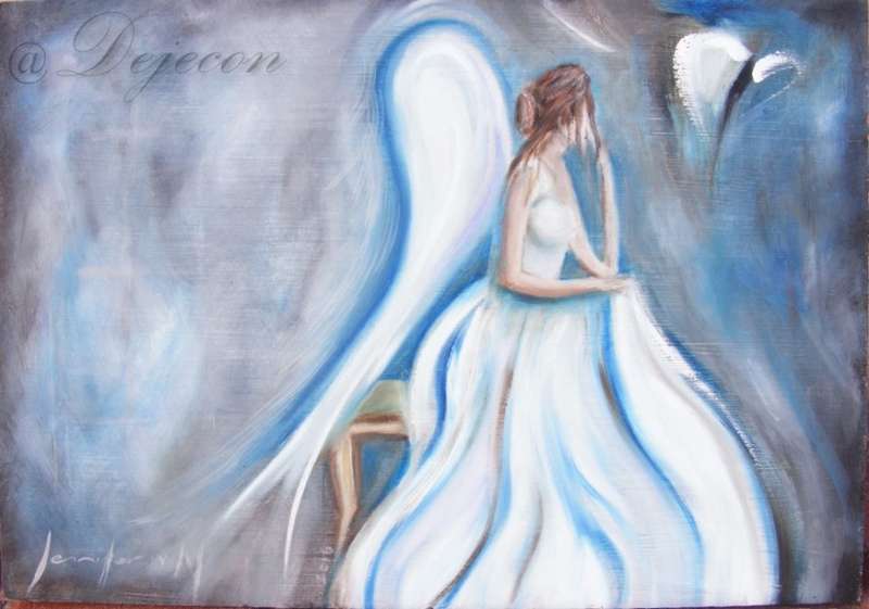 Delicate Heart - Oil Painting - Jennifer van Niekerk