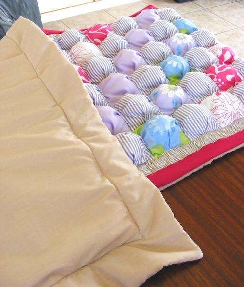 Pink Ensemble biscuit quilt  [Clearance]