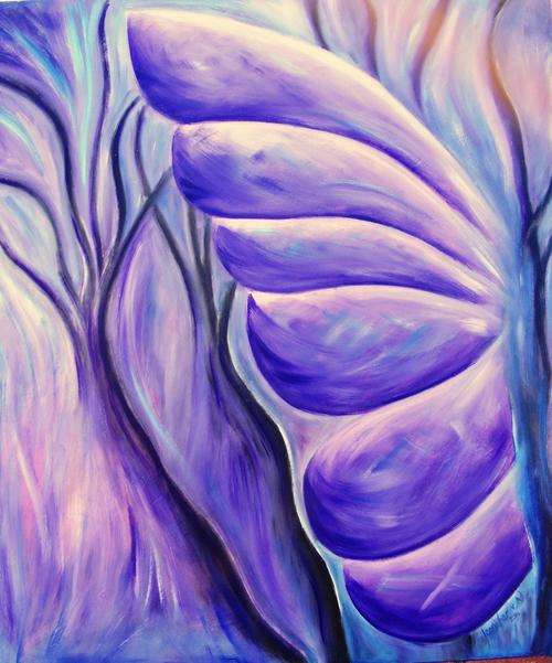 Distant Forest - Oil Painting - Jennifer van Niekerk
