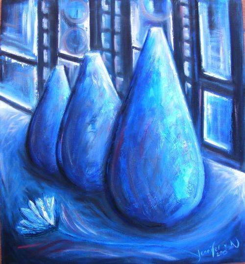 Graceful Poppy - Oil Painting - Jennifer van Niekerk