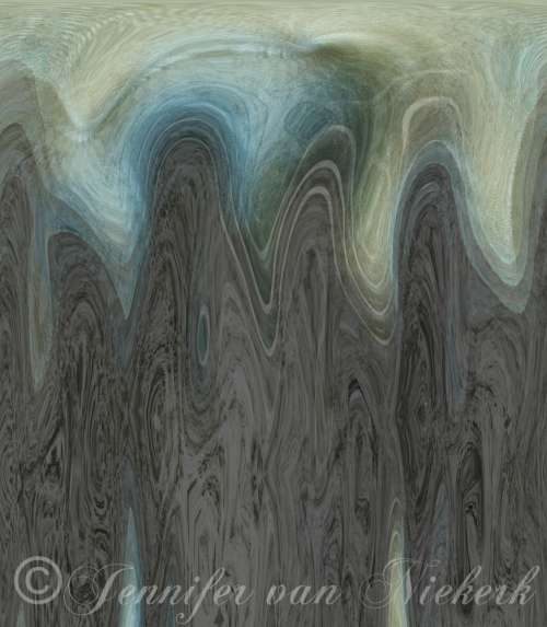 Horizon Taupe Marble Abstract [d]