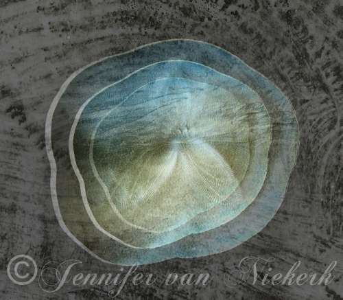 Taupe Marble Spiral  [d]