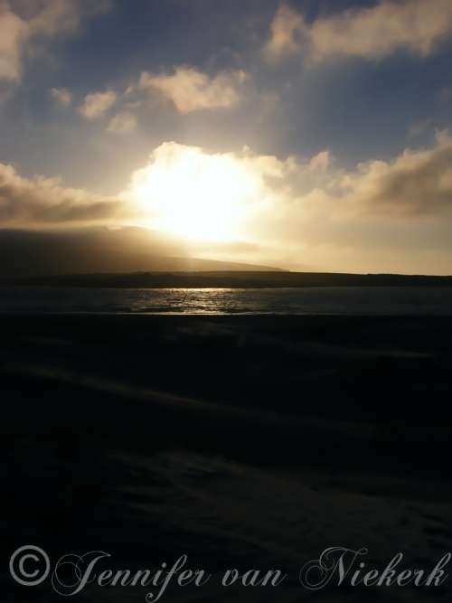 Sunset in December  [d]