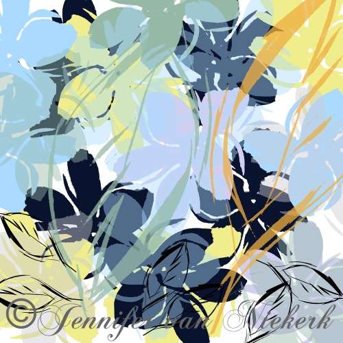 Ice Crystal Floral  [d]