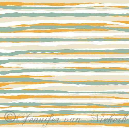 Green Grey Orient Ripples  [d]