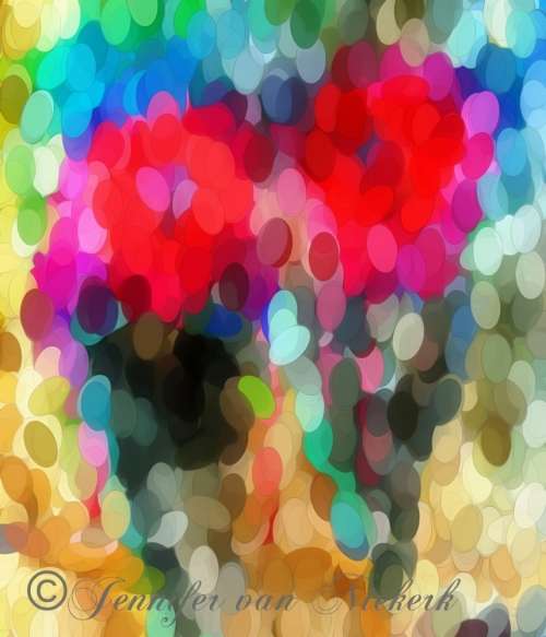 Poppy Abstract Ellipsionism  [d]