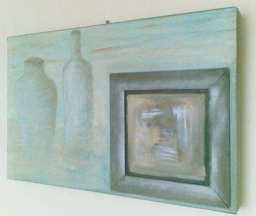 Vase Abstract - Oil Painting - Jennifer van Niekerk