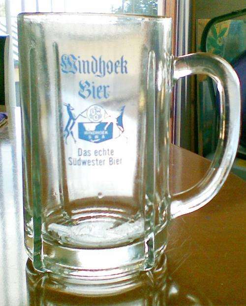 2 x Windhoek Bier beermugs - Limited edition VERY RARE!