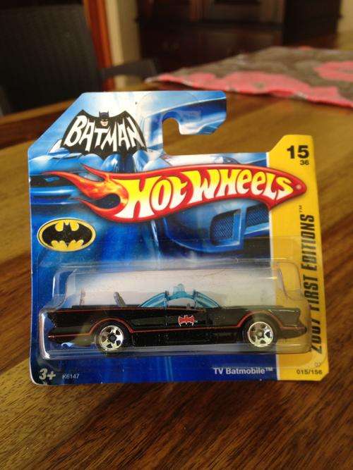 Hot Wheels 2007 - 15/156 - TV Batmobile - Black