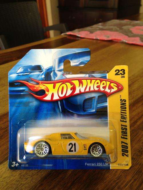 Hot Wheels 2007 - 23/156 - Ferrari 250 LM - Yellow