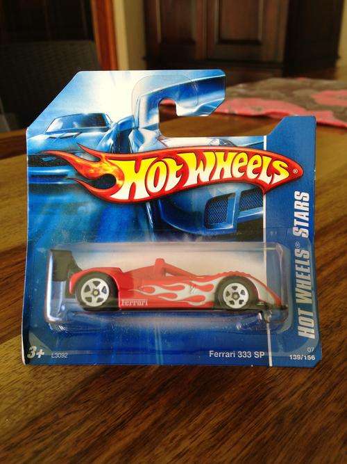 Hot Wheels 2007 - 139/156 - Ferrari 333 SP - Red