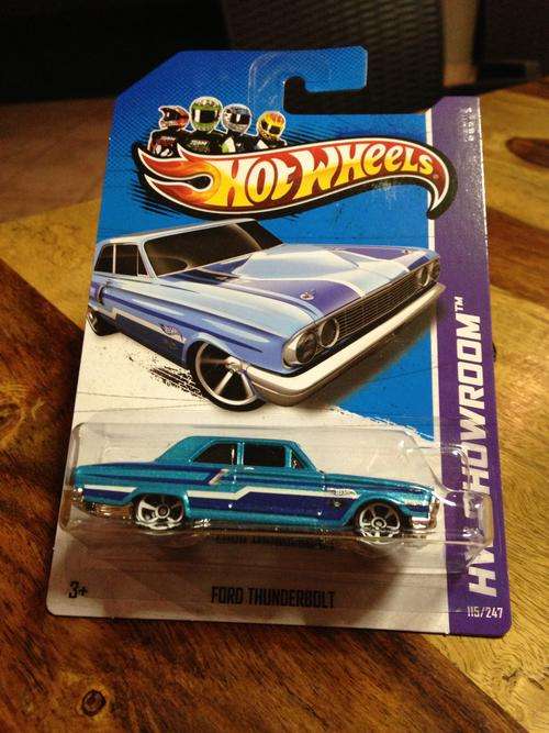 Hot Wheels 2012 - 115/247 - Ford Thunderbolt - Blue