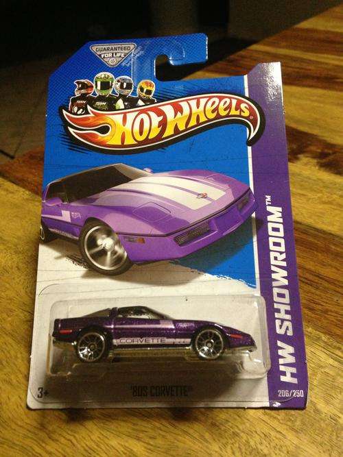 Hot Wheels 2013 - 206/250 - 80's Corvette - Purple