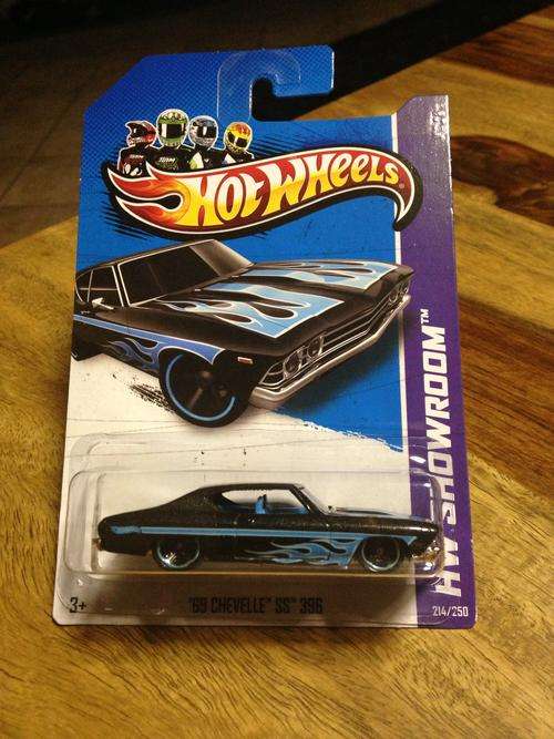 Hot Wheels 2013 - 214/250 - 69 Chevelle SS 396 - Black