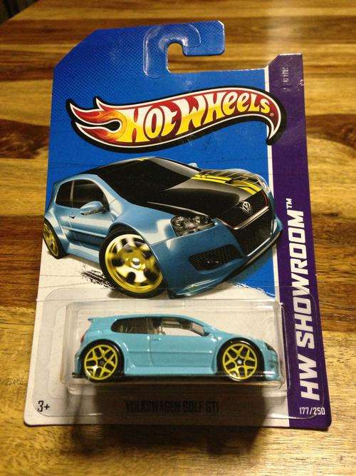 Hot Wheels 2013 - 177/250 - Volkswagen Golf GTI - Blue