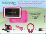 Kiddies Bubblegum Tablet Combo Brand New Pink ( Suitable For Girls Between 2 ~ 5 Years Old )