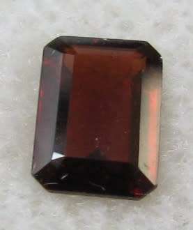 Emerald Cut Madagaskar Garnet .80ct 5x7mm
