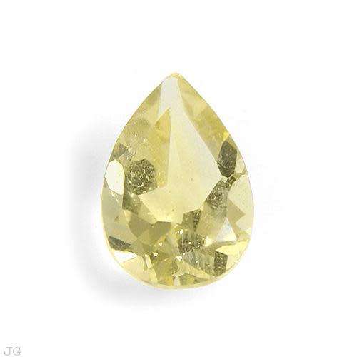 Beautful Pear Cut Citrine of .80ct 9x6mm