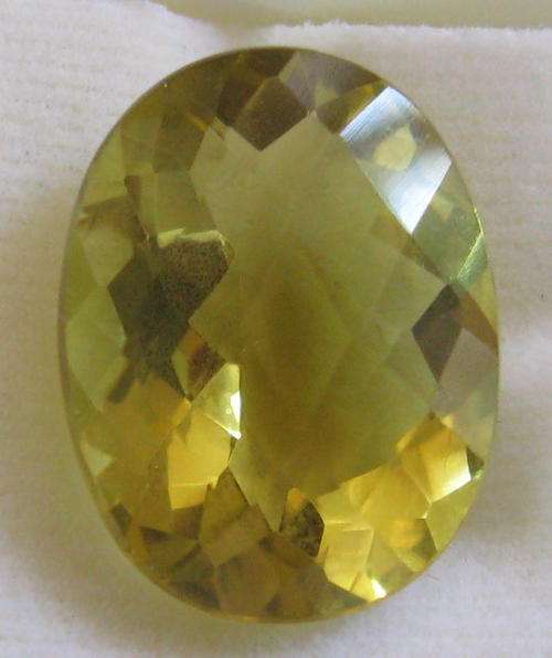 FINE LEMON CITRINE, 5.33ct 14x10mm