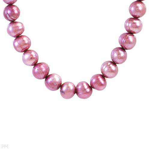 Elegant and Beautiful Necklace With Genuine 7.5-8.5mm Cultured Freshwater Pearls . Total item weight