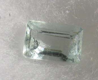 Wonderful .60ct Aquamarine Emerald cut 4x7mm