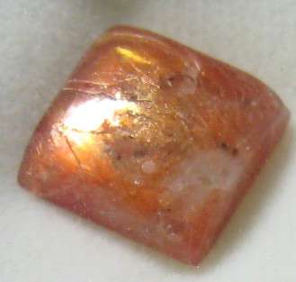 FINE SUNStone Square CABOCHONS, 5.00ct 10x10mm