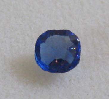 Beautiful Fancy cut Sapphire .60ct 4x4mm