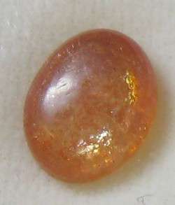 FINE SUNStone Oval CABOCHONS,  1.60ct 7x9mm