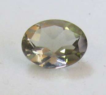 FINE GREEN TOPAZ, Oval Cut 1.00ct 8x6mm